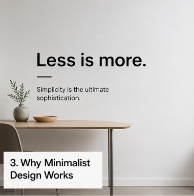 Why Minimalist Design Works